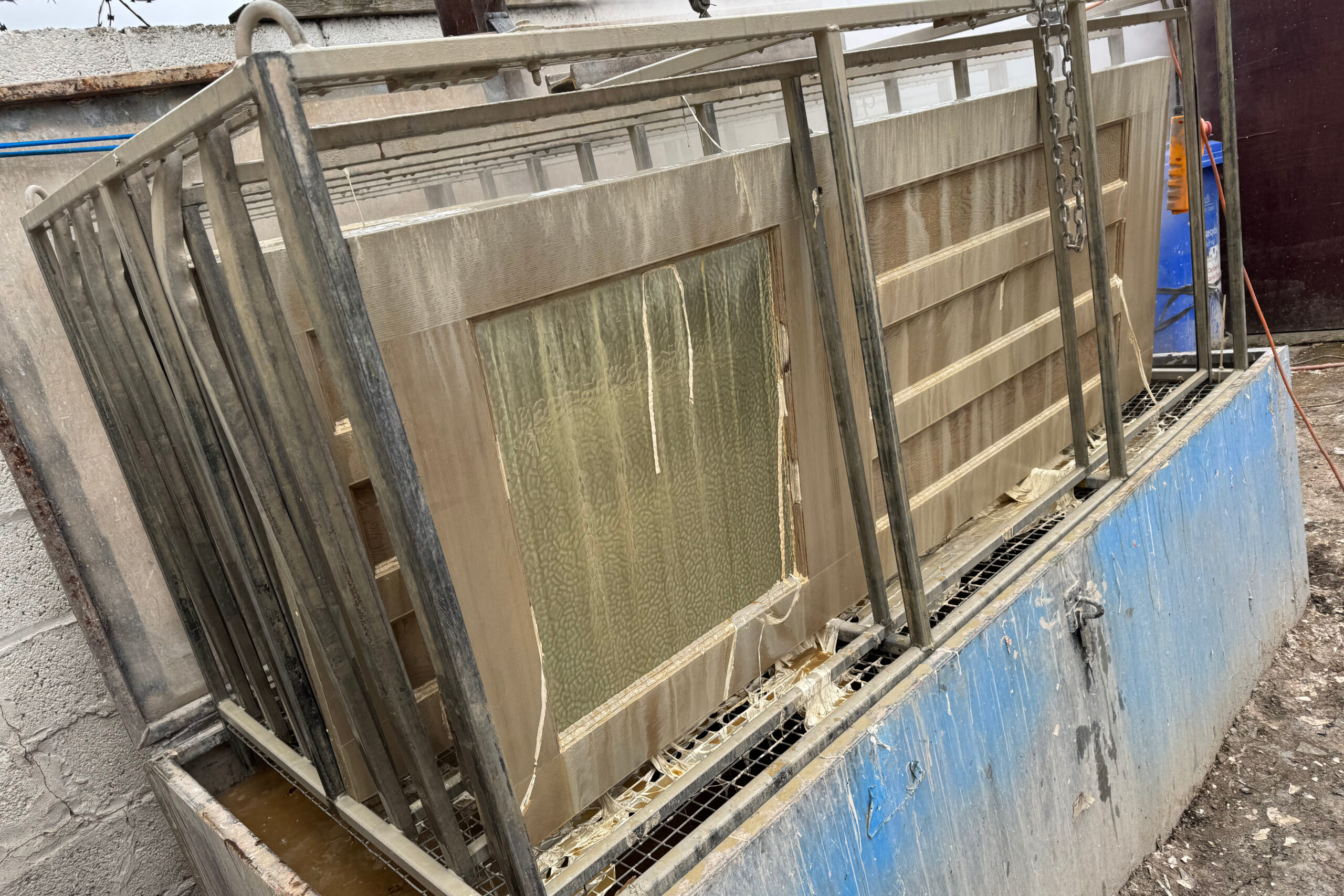 Domestic internal doors stripped back to timber