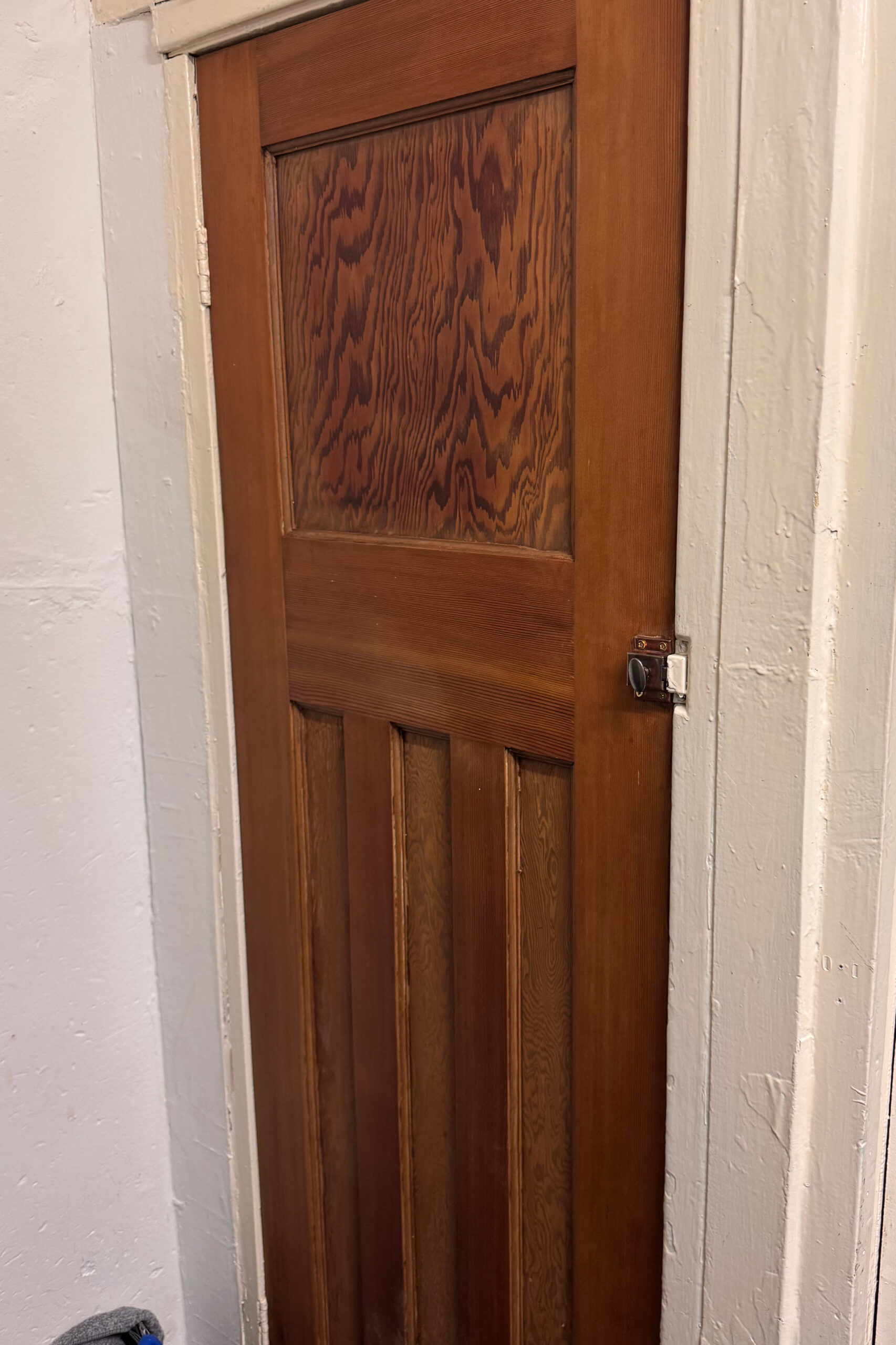 Door after paint stripping