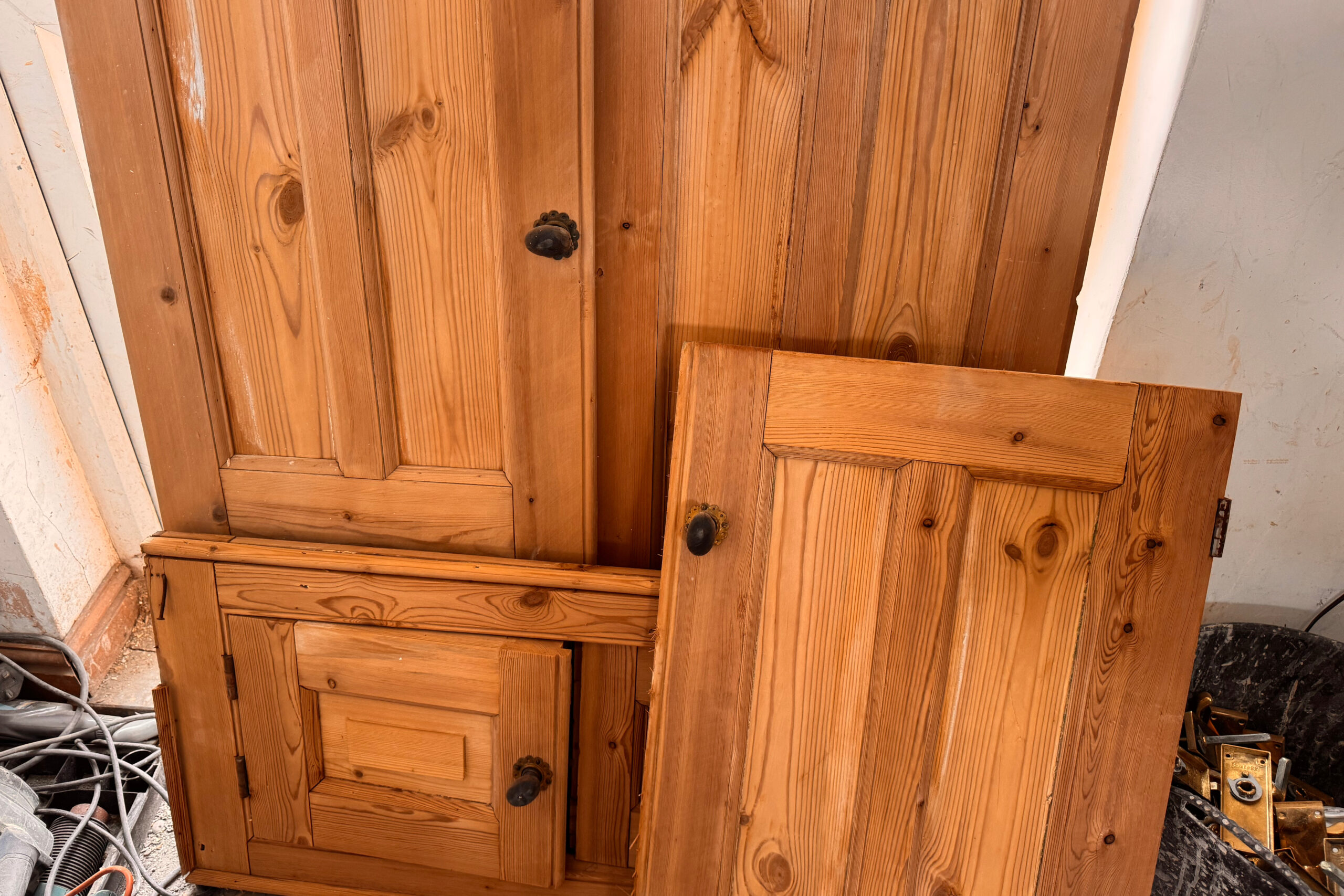Cupboard doors and timber panels for sale